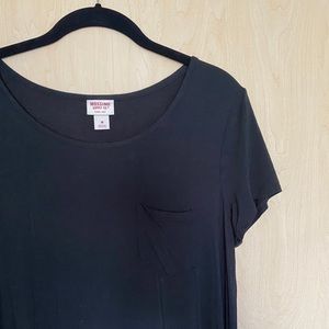 Black T-shirt Dress